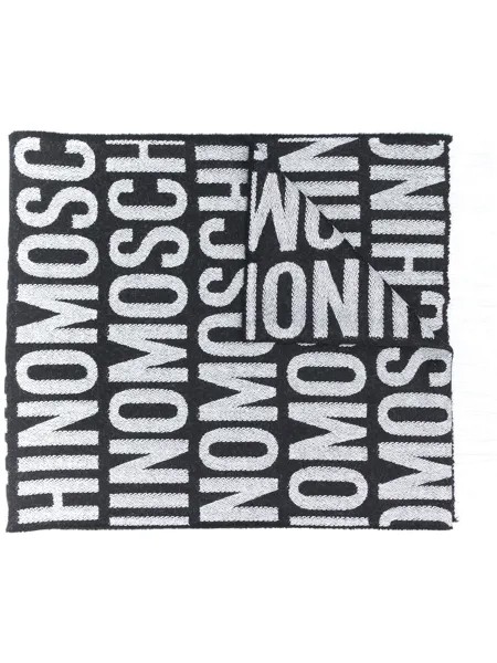 Moschino шарф с логотипом