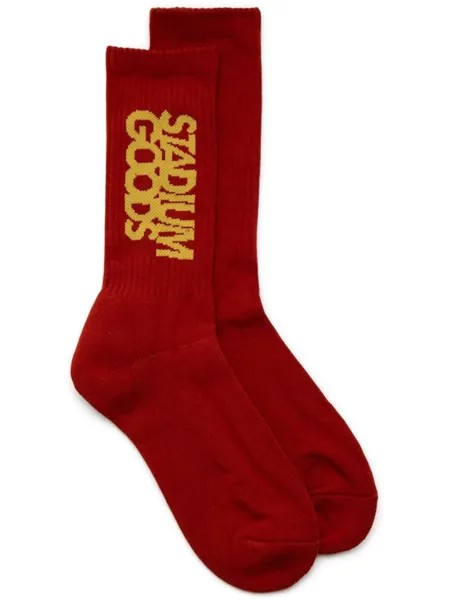 Stadium Goods носки с логотипом, красный