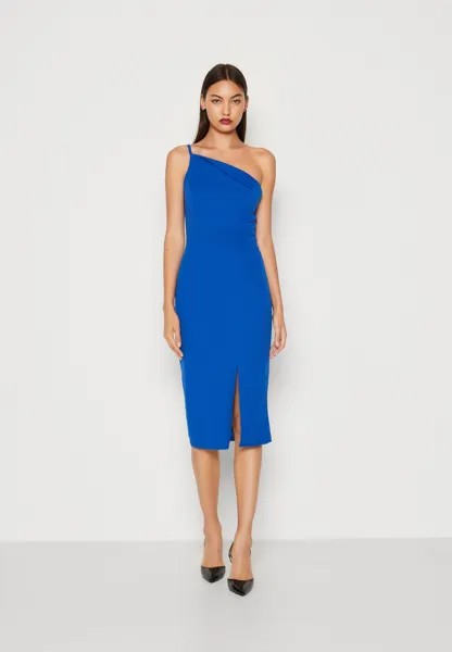 Платье из джерси Harley Fold Midi WAL G., цвет elecric blue