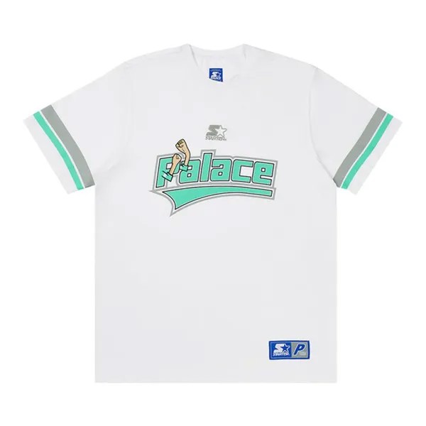 Футболка Palace x Starter T-Shirt 'White', белый