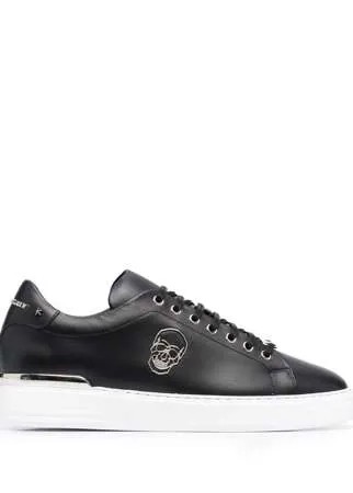 Philipp Plein кеды с декором Skull