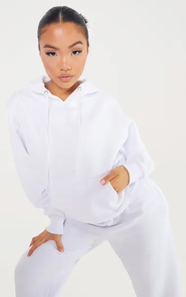 PrettyLittleThing Толстовка Petite White Ultimate Oversized