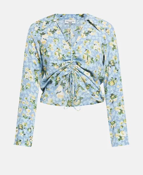 Рубашка блузка Marc O'Polo Denim, светло-синий