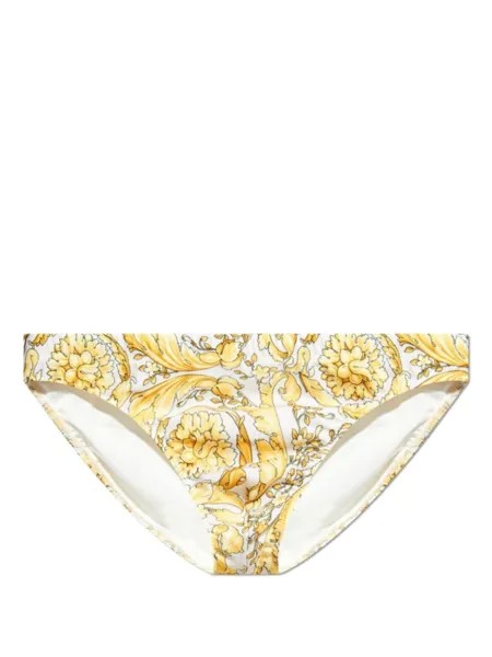 Versace плавки Barocco, белый