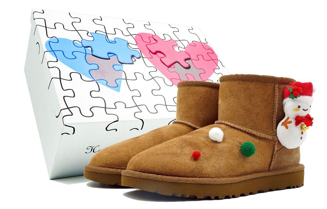 CLASSIC MINI Зимние ботинки женские коричневые Ugg