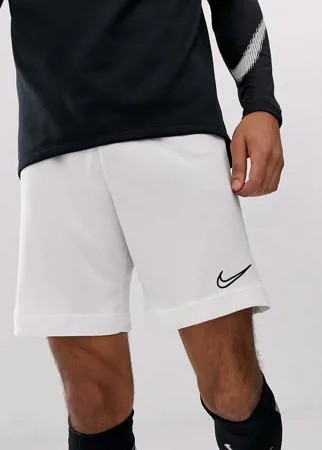 Белые шорты Nike Football academy-Белый