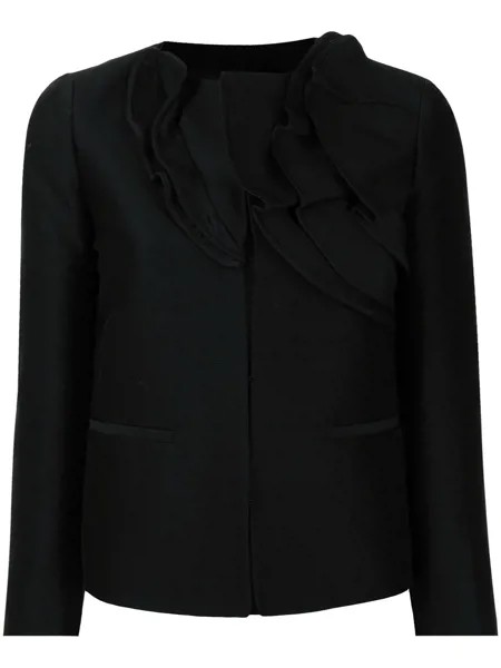 Valentino Pre-Owned жакет с оборками