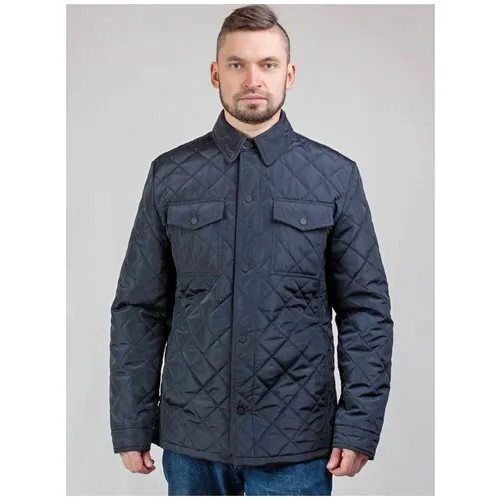Куртка-рубашка Naviator демисезонная, силуэт прямой, внутренний карман, карманы, быстросохнущая, без капюшона, размер (50)182-100-84, синий