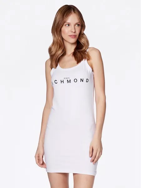 Дневное платье modern fit John Richmond, белый