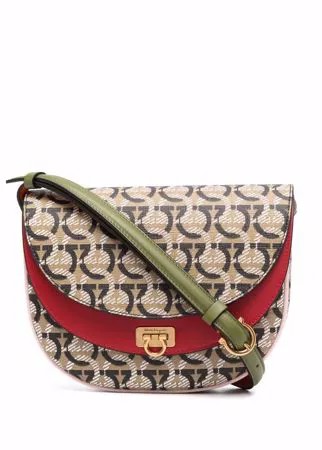 Salvatore Ferragamo сумка через плечо с узором Gancini