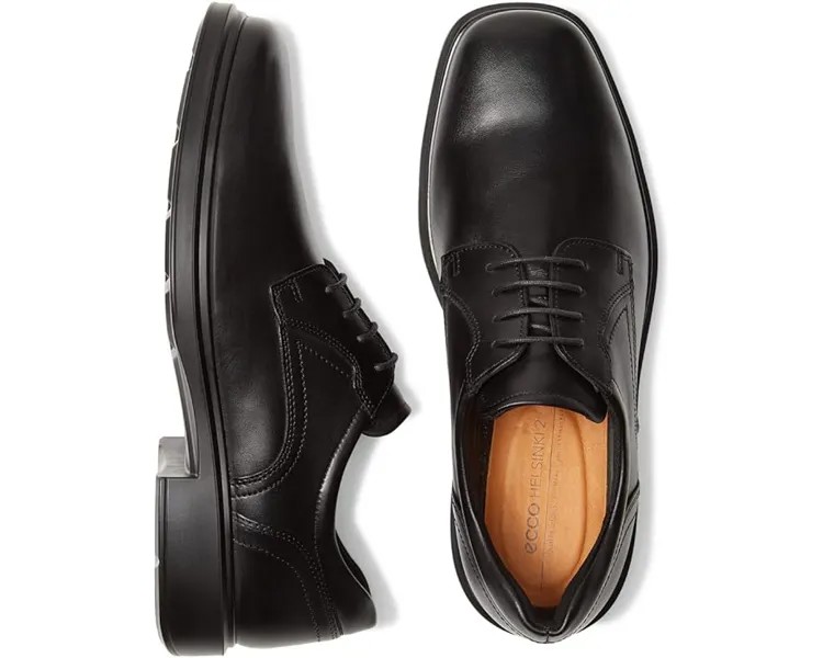 Оксфорды ECCO Helsinki 2.0 Plain Toe Tie, черный