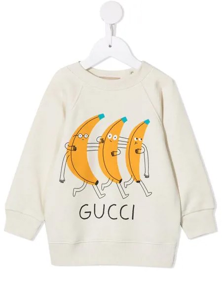 Gucci Kids толстовка с принтом