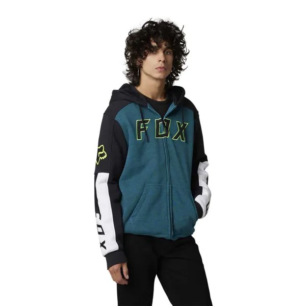 Толстовка Fox Racing Lfs Leed Sasquatch Full Zip, синий