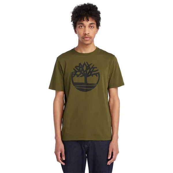 Футболка Timberland Kennebec River Tree Logo, зеленый