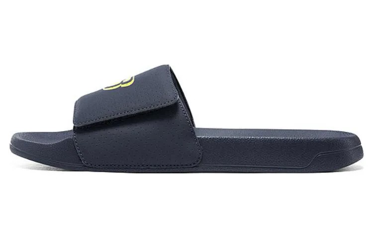 Шлепанцы мужские Синие/желтые Skechers