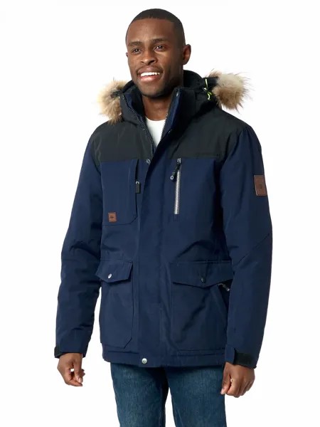 Спортивная куртка мужская NoBrand AD2155-1 синяя 3XL