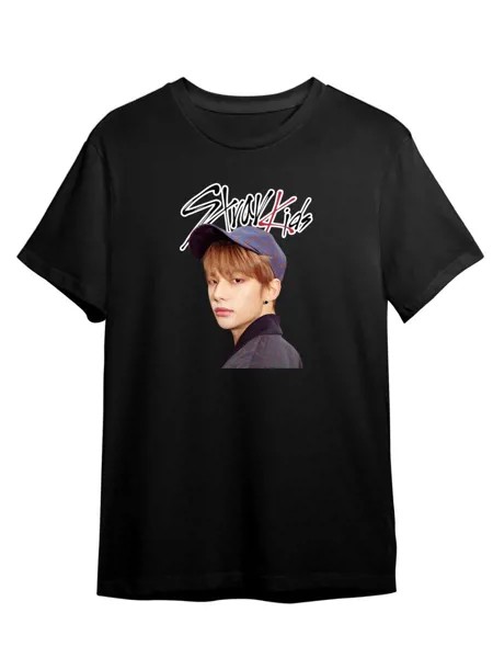 Футболка унисекс Каждому Своё Stray Kids/K-Pop/Корея MGSK18 черная 2XL