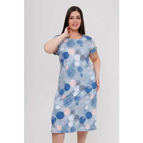 Платье Modellini, размер 56, голубой
