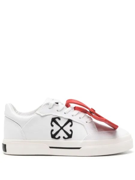 Off-White кеды New Low Vulcanized, белый
