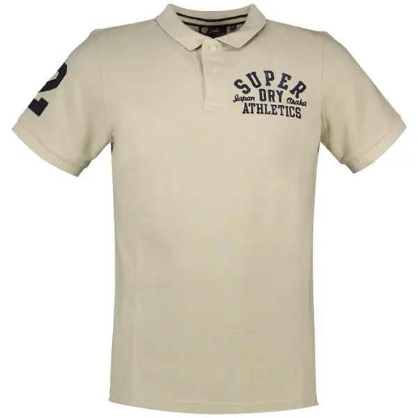 Поло Superdry Vintage Superstate, бежевый