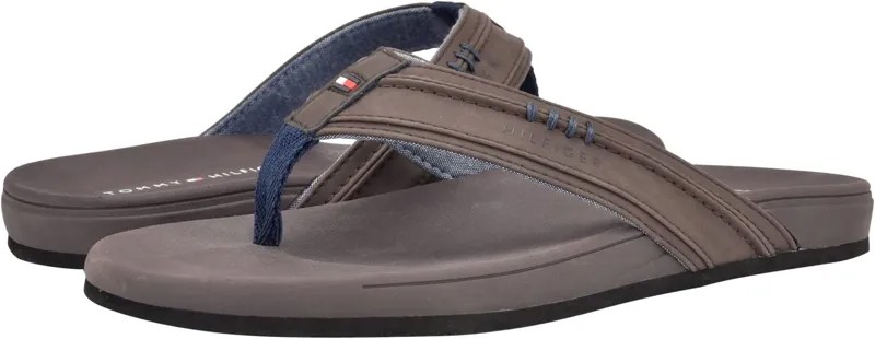 Шлепанцы Sepino Tommy Hilfiger, цвет Dark Brown