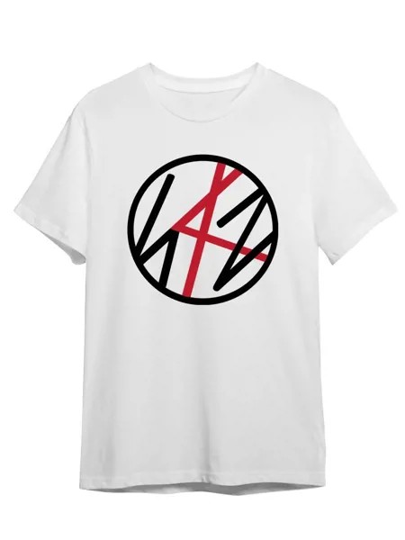 Футболка унисекс Каждому Своё Stray Kids/K-Pop/Корея MGSK1 белая 5XL