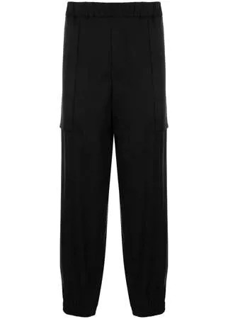 Emporio Armani спортивные брюки прямого кроя