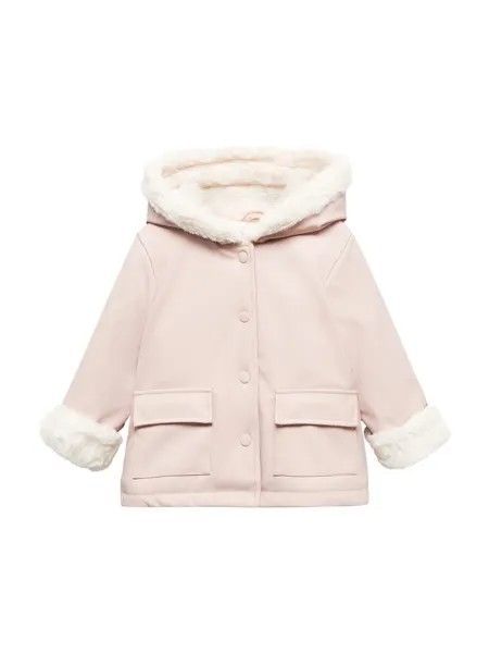 Зимняя куртка MANGO KIDS Snow, розовый