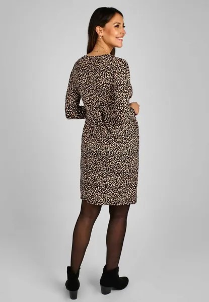 Платье из джерси MATERNITY AND NURSING PEBBLE REGULAR FIT JoJo Maman Bébé, черный