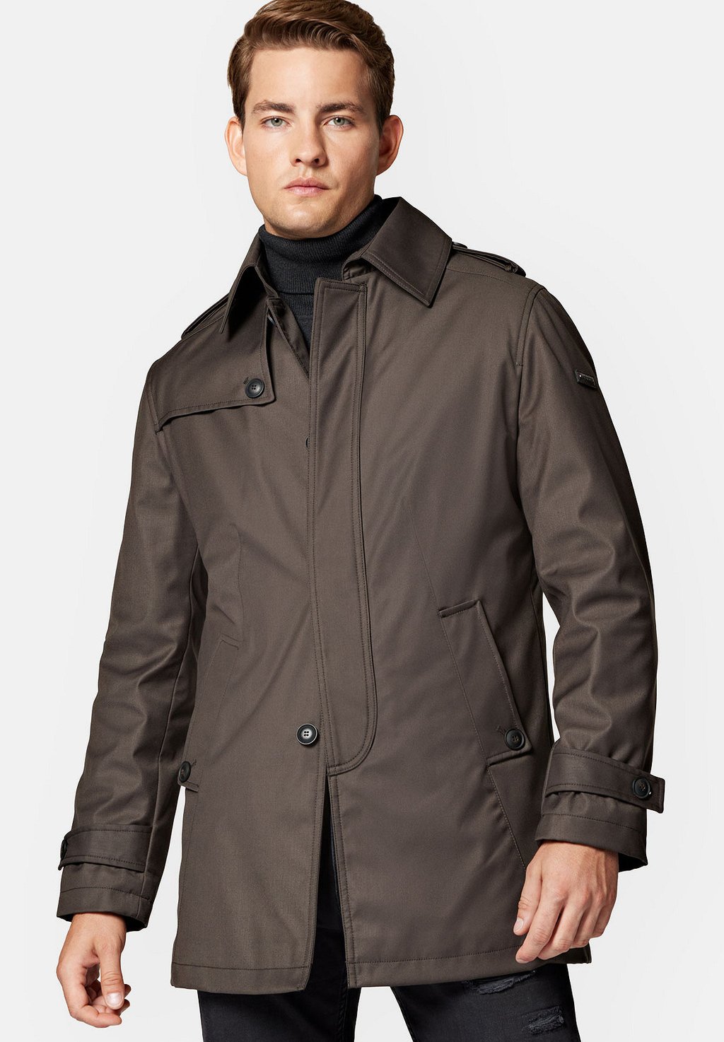 Короткое пальто ALTEA Lancerto, серый