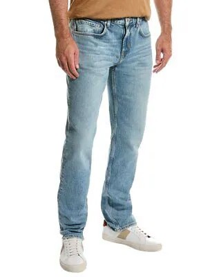 Классические прямые мужские джинсы 7 For All Mankind The Straight Water Fall, синие