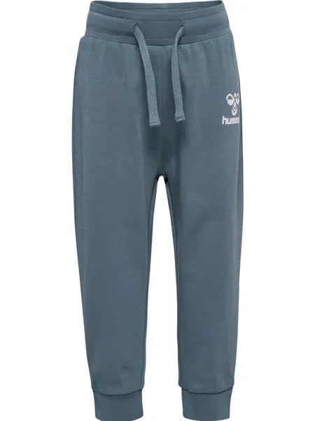 Зауженные брюки Hummel, пыльный синий