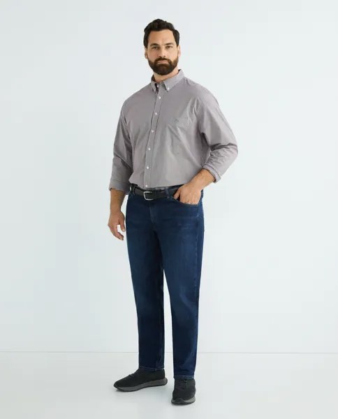 Мужские узкие джинсы больших размеров. Gant, синий