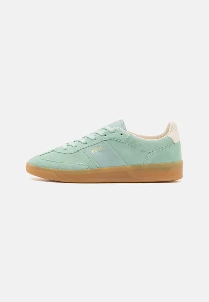 Низкие кроссовки Brenda BOSS, цвет light/pastel green