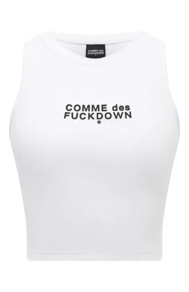 Хлопковая майка Comme des Fuckdown