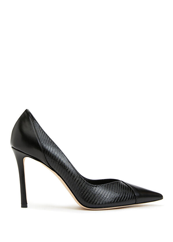 Кожаные туфли на шпильке Jimmy Choo, черный