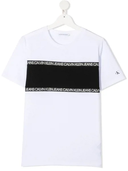 Calvin Klein Kids футболка с логотипом