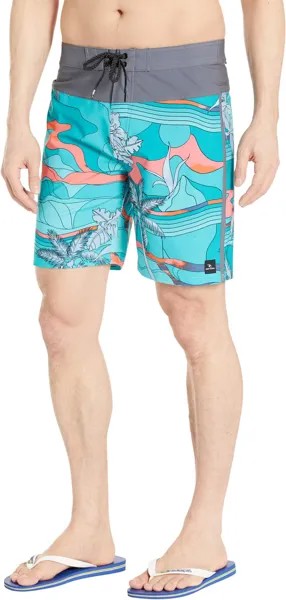 Шорты для плавания Mirage Mason Barrel Killa 19 дюймов Rip Curl, цвет Aqua