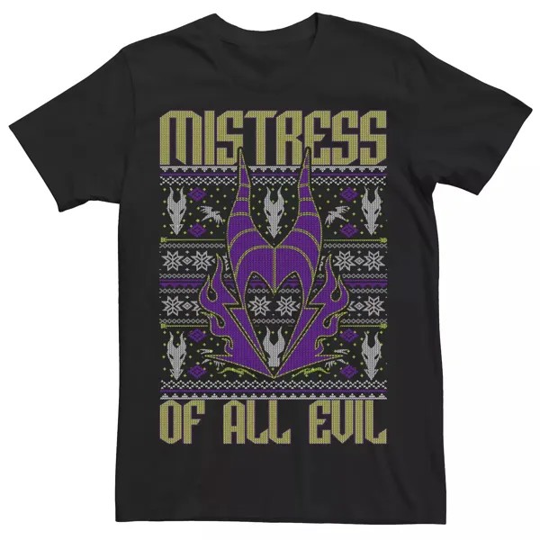 Мужская вязаная футболка-свитер Disney Villains Mistress Of All Evil