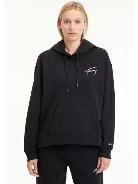 Толстовка Tommy Hilfiger Hoodie Signa, черный