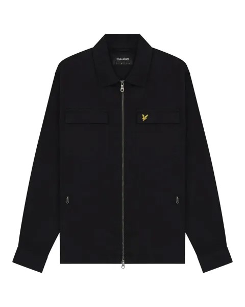 Межсезонная куртка Lyle & Scott, черный