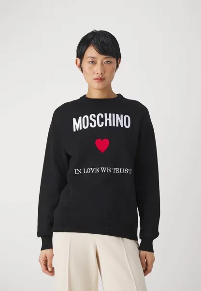 Свитер MOSCHINO, черный