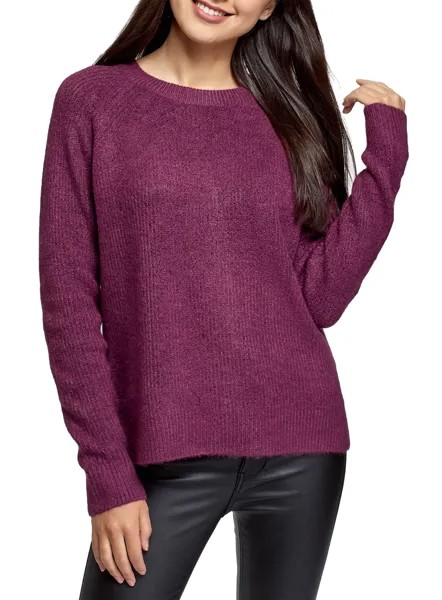 Джемпер женский oodji 63807335-2 красный XL