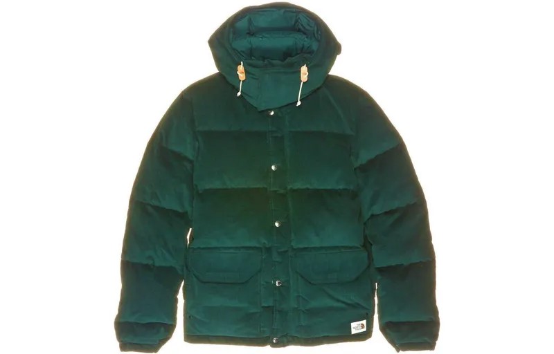Пуховик мужской зеленый The North Face, зеленый