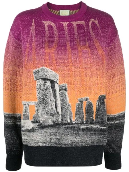 Aries джемпер Henge, розовый