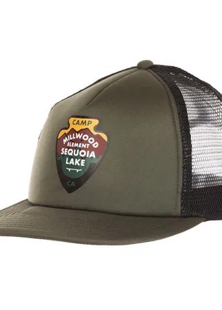 Кепка-бейсболка мужская ELEMENT Ea Trucker Cap Olive Drab