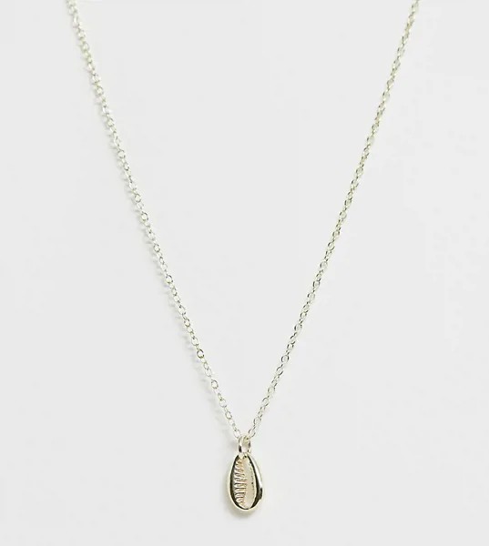 Позолоченное серебряное ожерелье с ракушкой Kingsley Ryan-Золотой