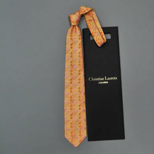 Галстук Christian Lacroix, оранжевый