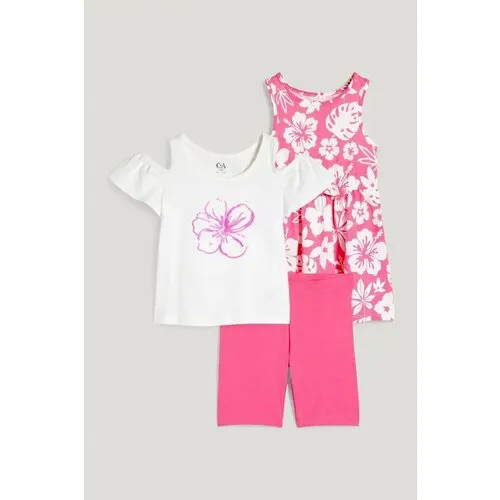 Комплект одежды C&A, размер 92см, розовый, белый