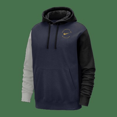 Худи Nike Michigan Club Fleece, цвет Navy/Black